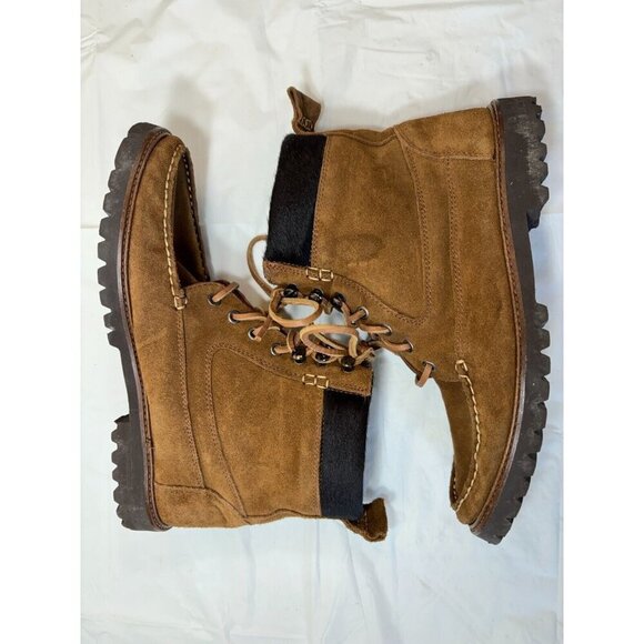 MI/MAI SUEDE Leather Ankle Boots SIZE 10 - Picture 3 of 9